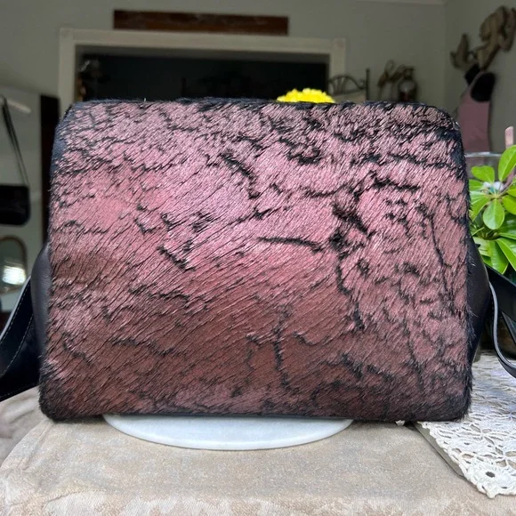 Alexander Wang Fierce! Pony Hair Shoulder Bag NWOT - Picture 7 of 11